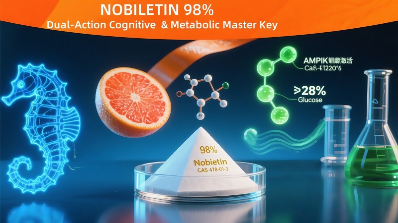 重新定义营养保健创新：Nobiletin 98%——提升认知活力和控制代谢的双重功效